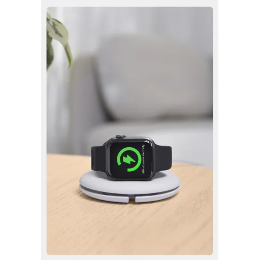 Baseus Apple Watch töltő tartó / rendszerező (fekete) - 9