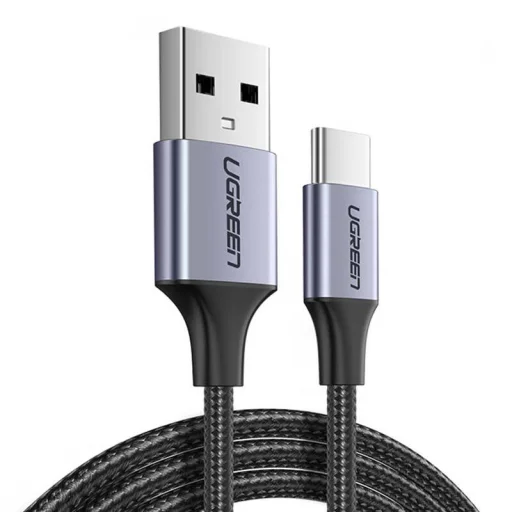UGREEN US288 USB-USB-C kábel, 3m (fekete) - 1