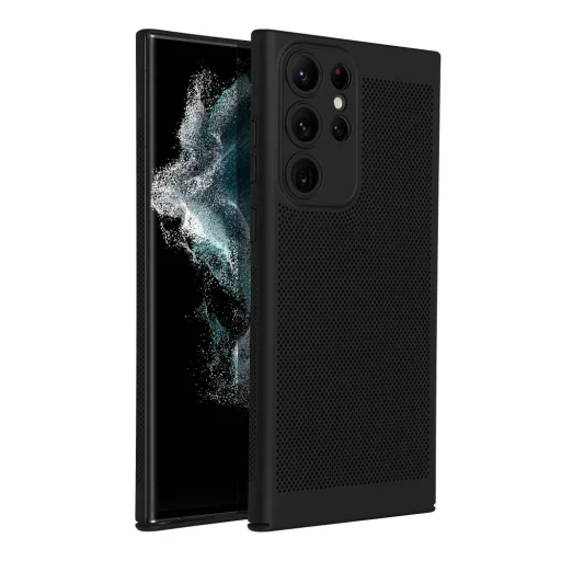 BREEZY tok Samsung Galaxy S22 Ultra fekete - 3