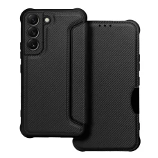 RAZOR fliptok Samsung Galaxy S22-hez fekete tok