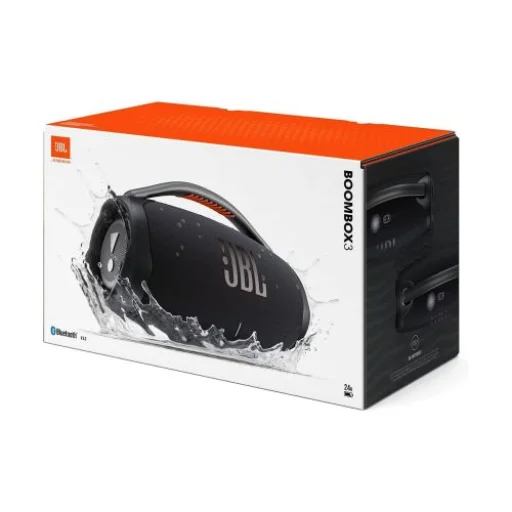 JBL Boombox 3 Hordozható Bluetooth Party Hangszóró Fekete EU - 2