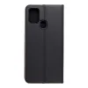 LUNA fliptok arany Samsung Galaxy A21s fekete tok thumbnail