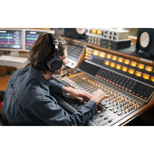 OneOdio Pro50 fejhallgató (fekete) - 3