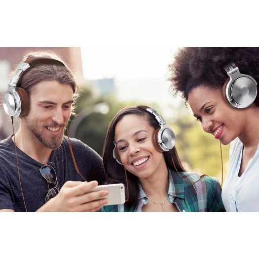 OneOdio Pro30 fejhallgató (ezüst) - 4