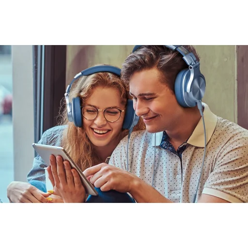 OneOdio Fusion A70 fejhallgató (kék) - 5