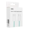 Type-C to Type-C PD QC3.0 3A 60W C263 kábel 1 m zöld thumbnail