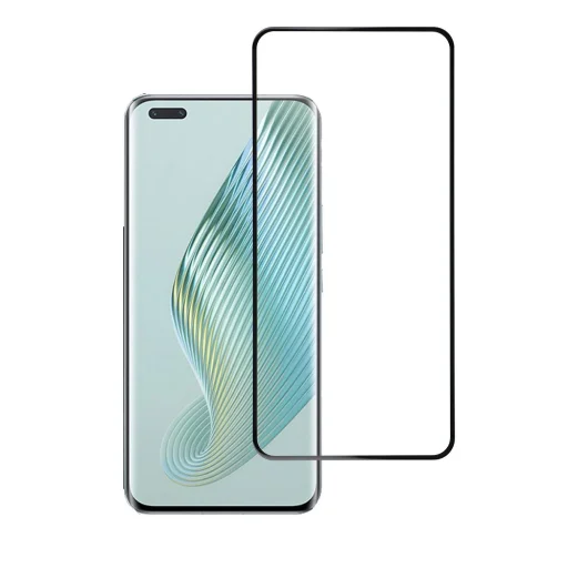 Edzett üveg Blue Star - Honor Magic5 Pro - fekete üvegfólia - 2