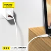 Foneng Cable X55 - Type C to Type C - PD 60W 2 méter fehér, thumbnail