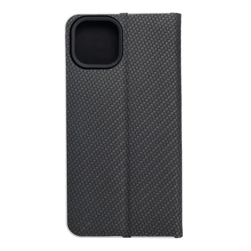 LUNA Fliptok Carbon iPhone 14 fekete tok - 4