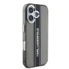  iPhone 16 Fekete Karl Lagerfeld IML Stripe Logo tok - 7