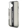  iPhone 16 Fekete Karl Lagerfeld IML Stripe Logo tok - 9