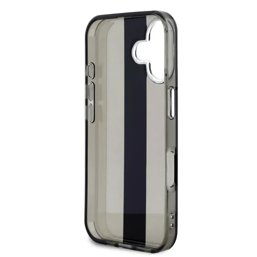  iPhone 16 Fekete Karl Lagerfeld IML Stripe Logo tok - 6