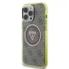  iPhone 16 Pro Barna Guess IML 4G Glitter és Triangle Logo MagSafe tok - 2
