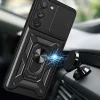 Hybrid Armor Camshield tok Samsung Galaxy S23+ tok kamerafedéllel rózsaszín thumbnail