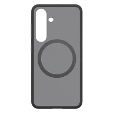  Samsung Galaxy S25+ Fekete Spigen Capella GP-FPS936PGBJW Szilikon Tok MagFit Mágneses Gyűrűvel