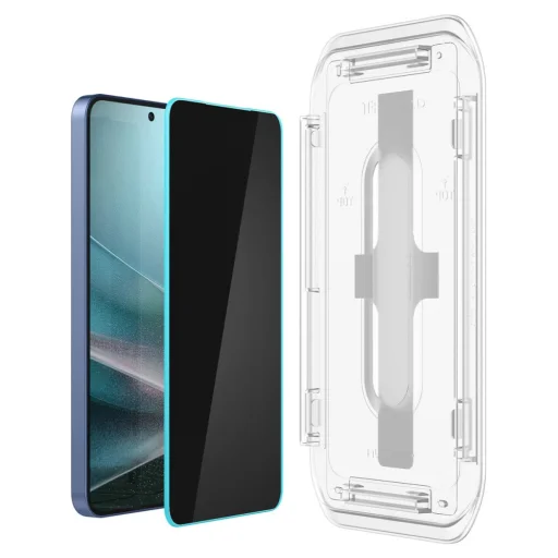 Spigen Glas.tr „Ez Fit” Hd 2-pack Galaxy S24 / S25 Privacy üvegfólia - 4