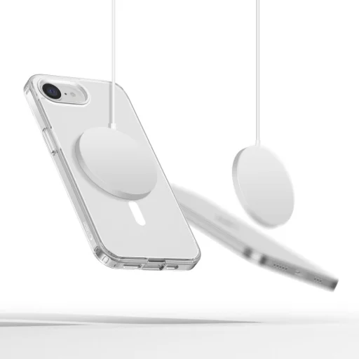 iPhone 16e Tech-protect Flexair Hybrid Magsafe átlátszó tok - 2