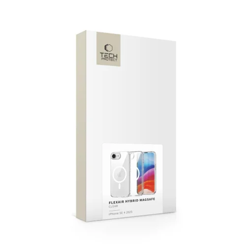 iPhone 16e Tech-protect Flexair Hybrid Magsafe átlátszó tok - 7