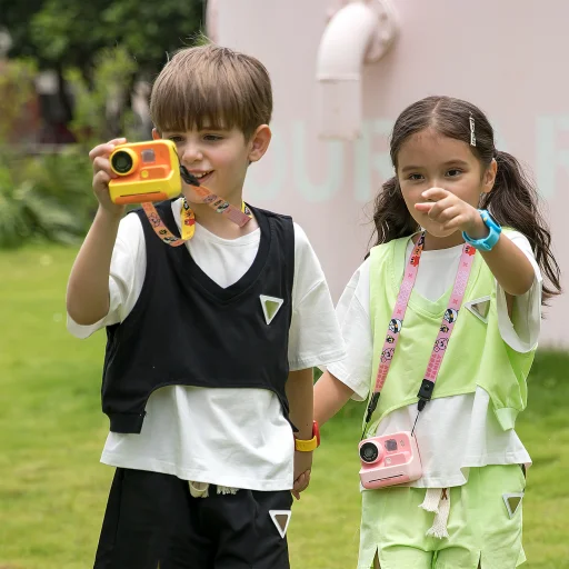 PICOCICI nyomtatós gyerekkamera K27 rózsaszín - 4