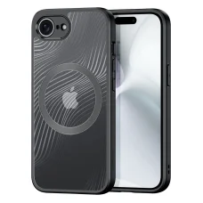 iPhone 16e DUX DUCIS tok AIMO MAG kompatibilis MagSafe-fel fekete tok