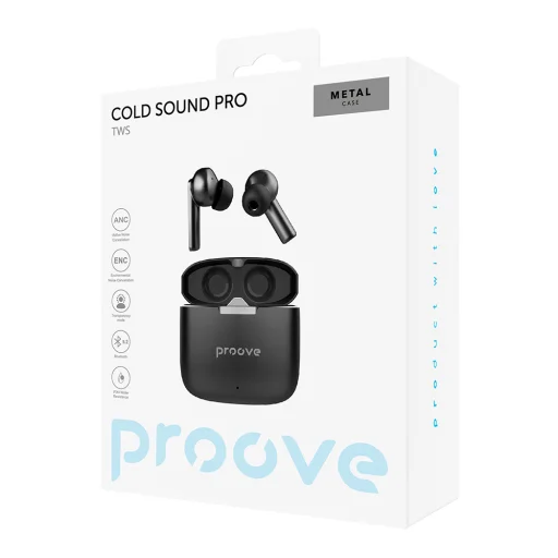 Proove vezeték nélküli fejhallgató Cold Sound Pro ANC fekete - 5