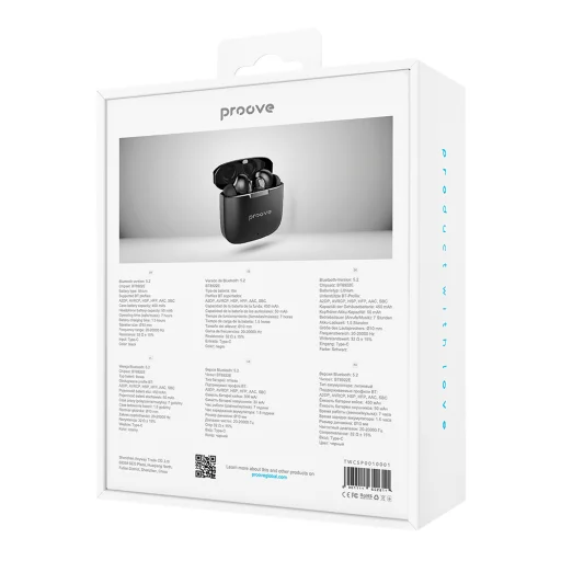 Proove vezeték nélküli fejhallgató Cold Sound Pro ANC fekete - 6