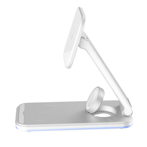 Proove vezeték nélküli töltő Energy Fold 3 az 1-ben fehér töltőállomás - 4