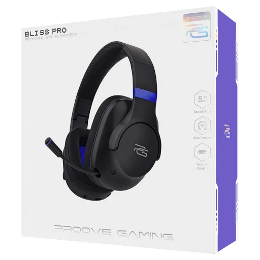 Proove wireless headset Gaming Bliss Pro fekete - 7