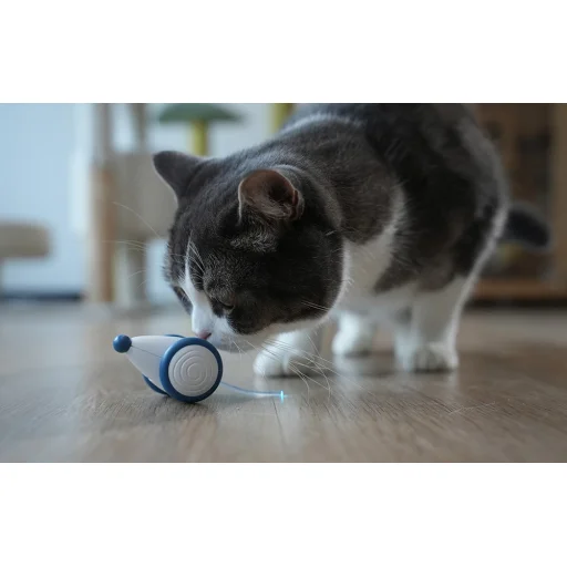 Cheerble Wicked Mouse interaktív macskajáték (Kék) - 6