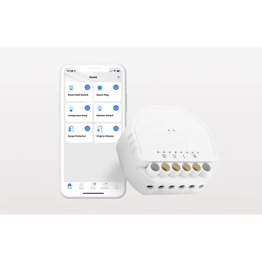 Wi-Fi Okos Fali Kapcsoló Meross MSS810HK-UN, - 4