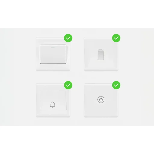 Wi-Fi Okos Fali Kapcsoló Meross MSS810HK-UN, - 6