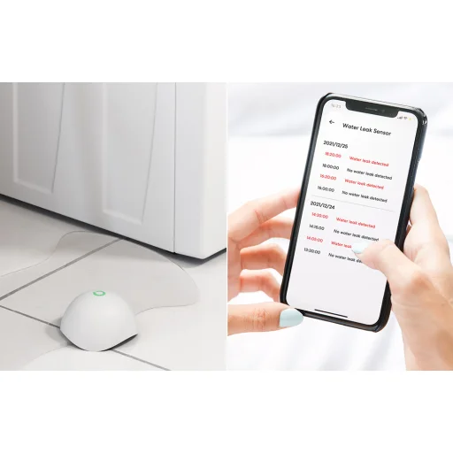 Meross MS400 okos vízszivárgás-érzékelő (HomeKit) (Meross MSH300 szükséges) - 5