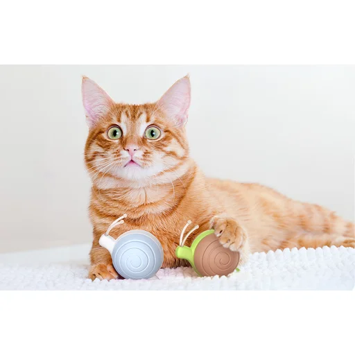 Cheerble Wicked Snail interaktív macskajáték (kék) - 3