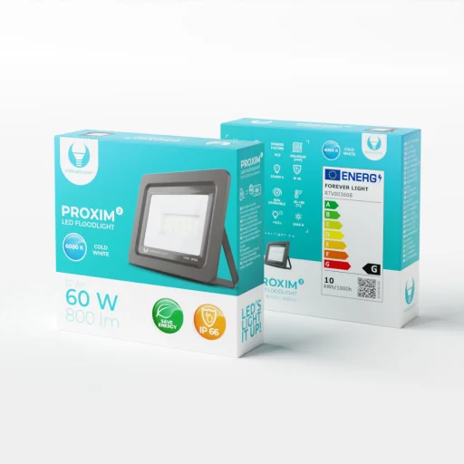 Reflektor LED PROXIM II 10W |6000K| IP66 Forever Light - 1
