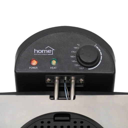 Home HGOLS4 olajsütő, 2000 W, max. 6 literes olajtartály, rozsdamentes készülékház, 3 sütőkosár - 3