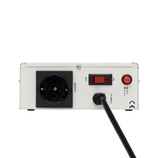 HOME AVR2000S feszültségstabilizátor, 2000VA, automatikus működés, vékony kivitel, falra szerelhető, színes digitális kijelző, teljeskörű meghibásodás elleni védelem - 3