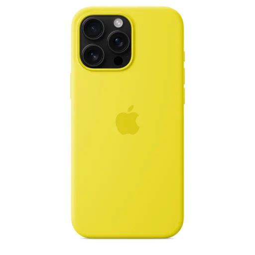 Apple iPhone 16 Pro Max Szilikon Tok MagSafe funkcióval - Csillaggyümölcs (Szezonális), - 3
