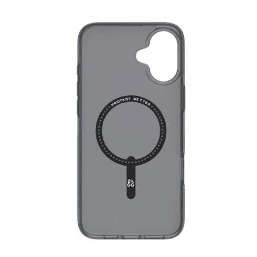 ZAGG Milan Snap tok MagSafe kompatibilitással iPhone 16 Plushoz - Zöld/Lila tok - 2