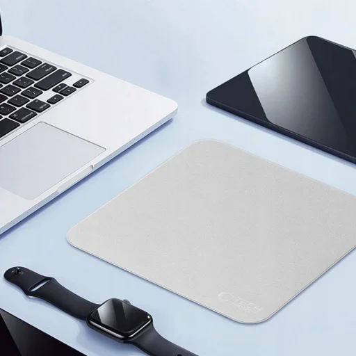 Tech-Protect mikroszálas törlőkendő 2 darabos szett szürke, telefonokhoz, tabletekhez, laptopokhoz - 5