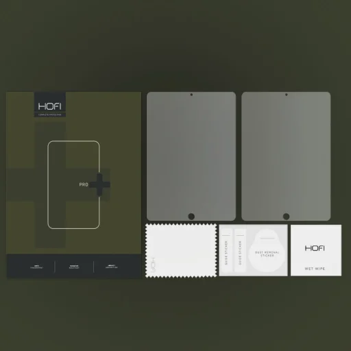 Hofi Paper Pro+ 2-pack iPad 10.2 7 / 8 / 9 / 2019-2021 Matt Átlátszó üvegfólia - 6
