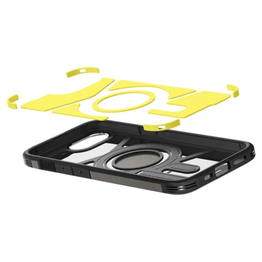  iPhone 16e Spigen Tough Armor Mag Magsafe szürke gunmetal tok - 11