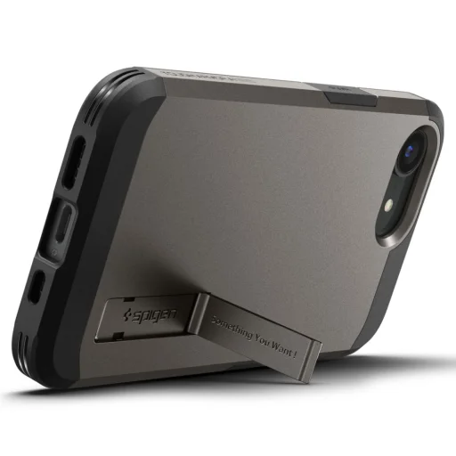  iPhone 16e Spigen Tough Armor Mag Magsafe szürke gunmetal tok - 12