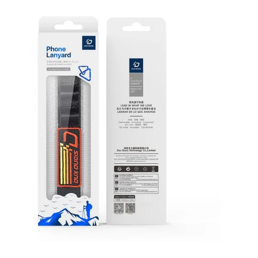 DUX DUCIS Outdoor Cross Body - keresztpántos telefonpánt - fekete - 12