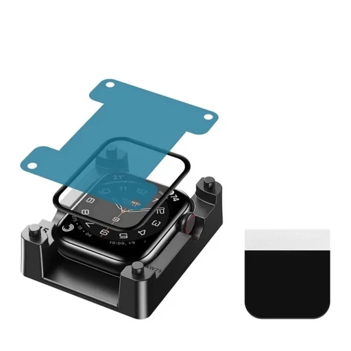 Könnyen telepíthető kijelzővédő fólia Watch 42mm-hez üvegfólia - 2