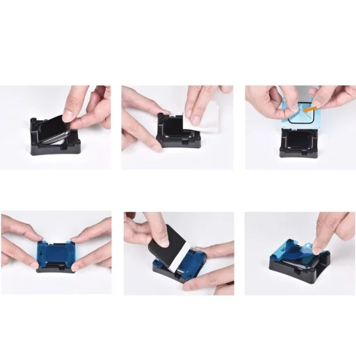 Könnyen telepíthető kijelzővédő fólia Watch 42mm-hez üvegfólia - 5