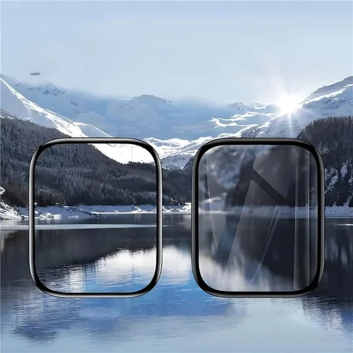 Könnyen telepíthető kijelzővédő fólia Watch 42mm-hez üvegfólia - 4