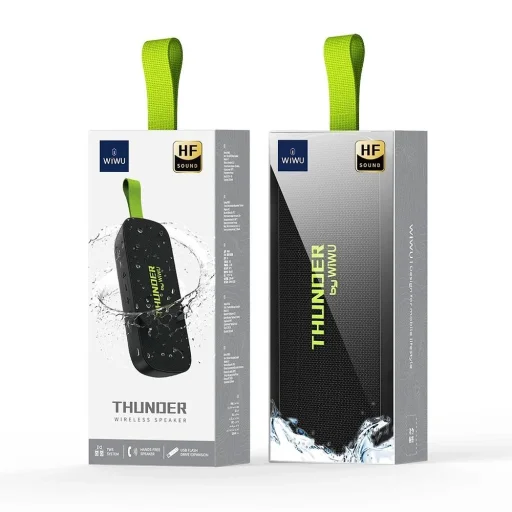 WiWU - Vezeték nélküli Bluetooth Hangszóró Thunder H2 - 11