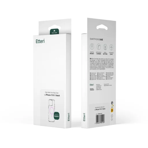 Etteri Színes Mag tok iPhone 13 6,1"-hez rózsaszín tok - 9