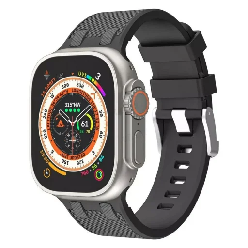 WiWU - Wi-WB015 Kylin Watch Szíj 42/44/45/49mm - fekete - 3