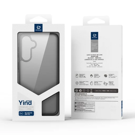 DUX DUCIS YIND tok SAMSUNG A36/56 5G fekete - 2